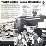 The Barry Sisters : A Time To Remember (LP, Album, Mono)