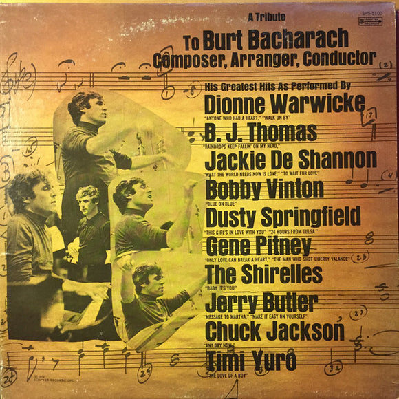 Various : A Tribute To Burt Bacharach: Composer, Arranger, Conductor (LP, Comp, Clu)