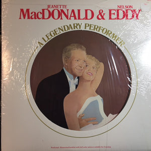 Jeanette MacDonald And Nelson Eddy : Legendary Performers (LP, Comp, RE)