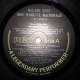 Jeanette MacDonald And Nelson Eddy : Legendary Performers (LP, Comp, RE)