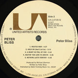 Peter Bliss : Peter Bliss (LP, Album)