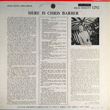 Chris Barber's Jazz Band : Here Is Chris Barber (LP, Album, Mono)