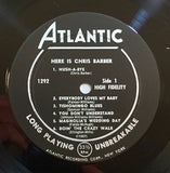 Chris Barber's Jazz Band : Here Is Chris Barber (LP, Album, Mono)