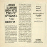 Misha Dichter / Erich Leinsdorf Conducting The Boston Symphony Orchestra / Pyotr Ilyich Tchaikovsky : Piano Concerto No. 1 In B-Flat Minor (LP, Album)