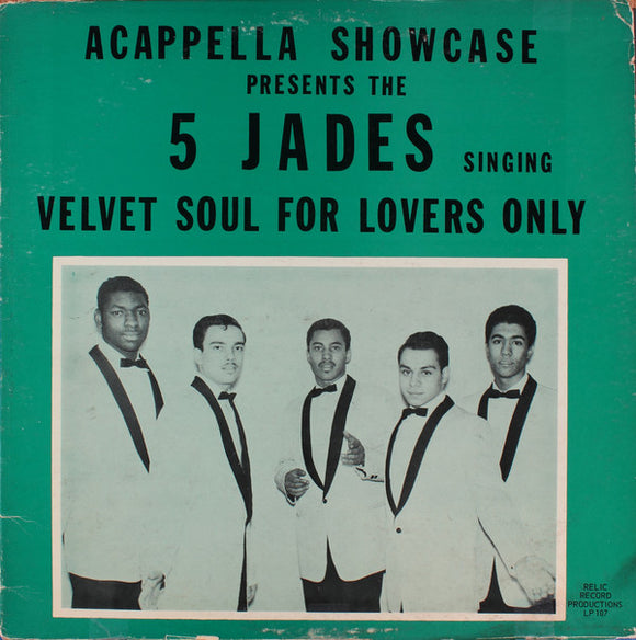 The 5 Jades : The Velvet Soul Of 5 Jades (LP, Album)