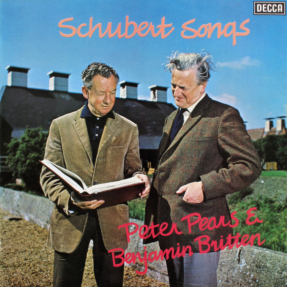 Schubert*, Peter Pears & Benjamin Britten : Schubert Songs (LP)