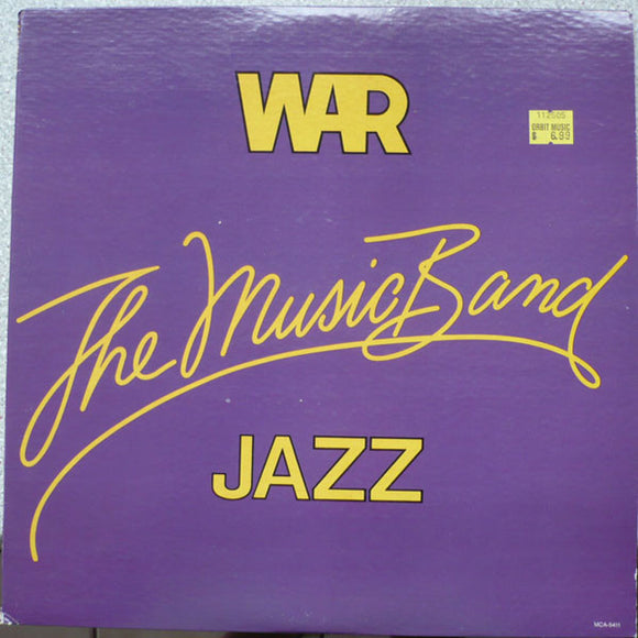 War : The Music Band Jazz (LP, Album, Glo)