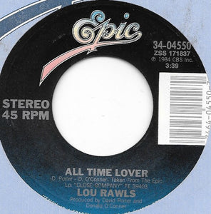 Lou Rawls : All Time Lover (7", Single)