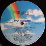 Melissa Manchester : Mathematics (LP, Album)