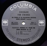 Eugene Ormandy, The Strings Of The Philadelphia Orchestra : Serenade For Strings (LP, Album)