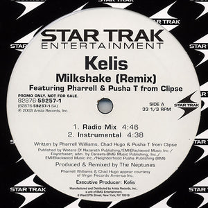 Kelis : Milkshake (Remix) (12", Promo)