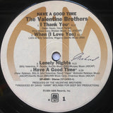 The Valentine Brothers : Have A Good Time (LP, Album)