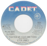 Etta James : Tighten Up Your Own Thing (7", Promo)