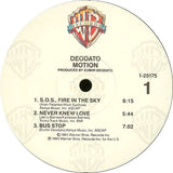 Eumir Deodato : Motion (LP, Album)