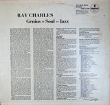 Ray Charles : Genius + Soul = Jazz (LP, Album, RE)