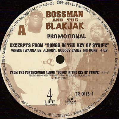 Bossman And The Blakjak : Excerpts From 