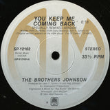 Brothers Johnson : You Keep Me Coming Back (12")