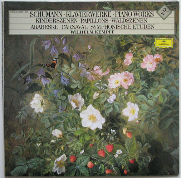 Schumann* - Wilhelm Kempff : Schumann: Klavierwerke | Piano Works  (2xLP, Comp)