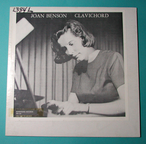 Joan Benson : Clavicord (LP, Album)