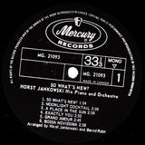 Horst Jankowski : So Whats New? (LP, Album, Mono)