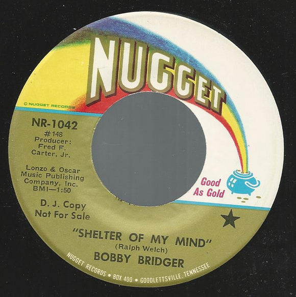 Bobby Bridger : Shelter Of My Mind (7