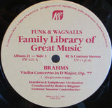 Johannes Brahms : Violin Concerto / Hungarian Dances (LP, Album, RE)