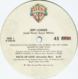 Jeff Lorber Featuring Karyn White : Facts Of Love (12", Maxi)