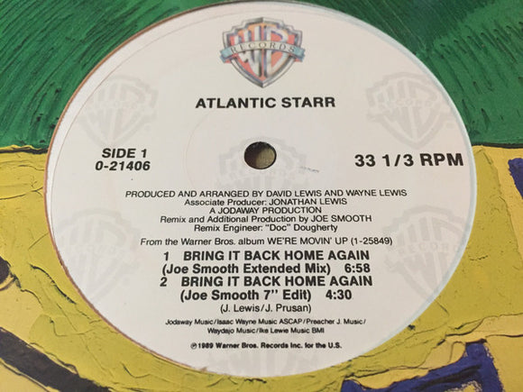 Atlantic Starr : Bring It Back Home Again (12