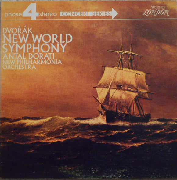 Dvořák*, Antal Dorati, New Philharmonia Orchestra : New World Symphony (LP, Gat)