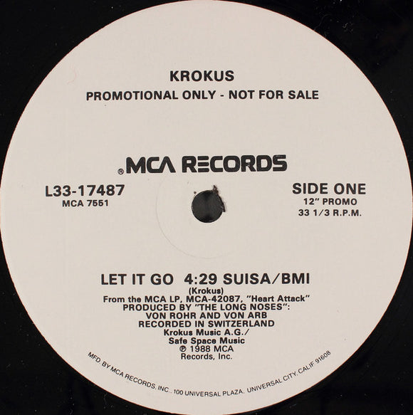 Krokus : Let It Go (12