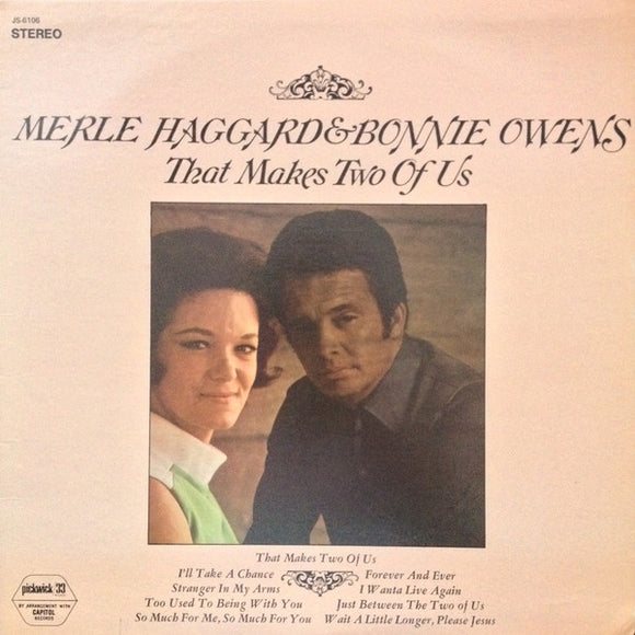 Merle Haggard & Bonnie Owens : That Makes Two Of Us (LP, Album)