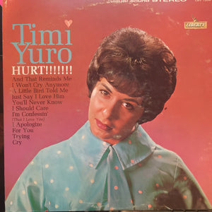 Timi Yuro : Hurt!!!!!!! (LP, Album)