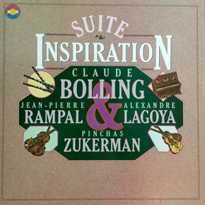 Claude Bolling, Jean-Pierre Rampal, Alexandre Lagoya, Pinchas Zukerman : Suite Inspiration (3xLP, Dlx + Box)