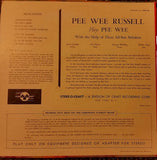 Pee Wee Russell : Plays Pee Wee (LP, Album)