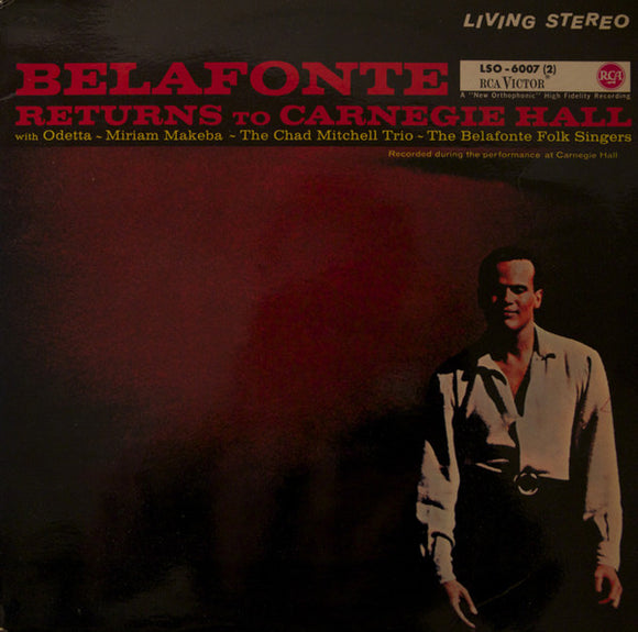 Harry Belafonte : Belafonte Returns To Carnegie Hall (2xLP, Album, RE, Gat)