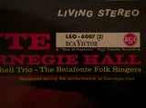 Harry Belafonte : Belafonte Returns To Carnegie Hall (2xLP, Album, RE, Gat)