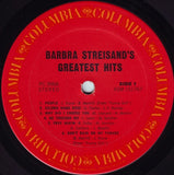 Barbra Streisand : Barbra Streisand's Greatest Hits (LP, Comp, RE, San)