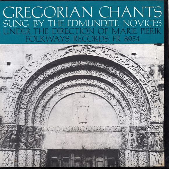 Edmundite Novices, Marie Pierik : Gregorian Chants (LP)