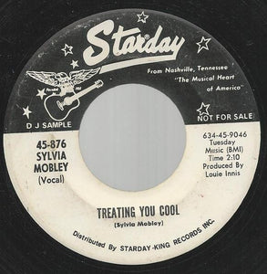 Sylvia Mobley : Treating You Cool (7", Promo)