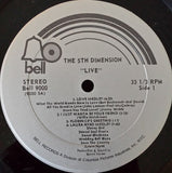 The 5th Dimension* : Live!! (2xLP, Album, Pre)