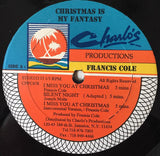 Francis Cole : Christmas Is My Fantasy (12")