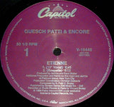 Guesch Patti & Encore : Etienne (12", Single)