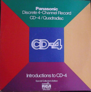 Various : Introductions To CD-4 (2xLP, Quad)