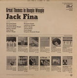 Jack Fina : Great Themes In Boogie Woogie (LP, Album, Mono)