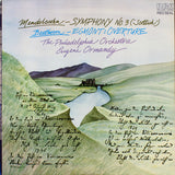 Felix Mendelssohn-Bartholdy / Ludwig van Beethoven / The Philadelphia Orchestra / Eugene Ormandy : Symphony No. 3 in A Minor, Op 56 ("Scottish") / Egmont: Overture (LP, Album)