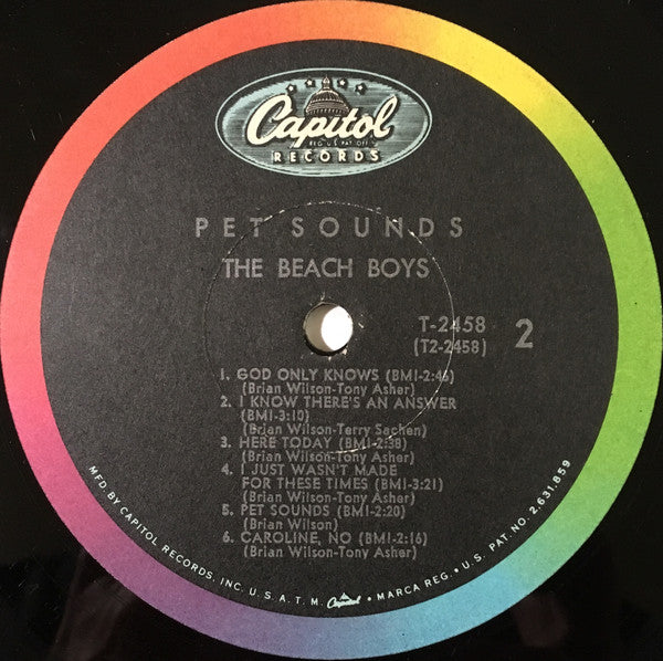 Buy The Beach Boys : Pet Sounds (LP, Album, Mono, Scr) Online for