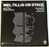 Mel Tillis And The Statesiders (2) : Mel Tillis On Stage At The Birmingham Municipal Auditorium (LP)