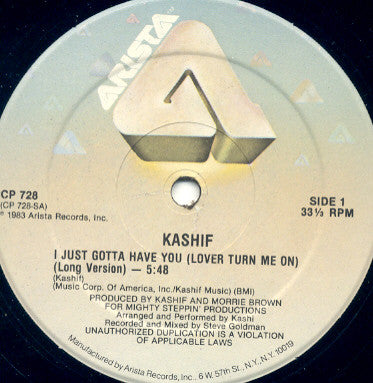 Kashif : I Just Gotta Have You (Lover Turn Me On) (12