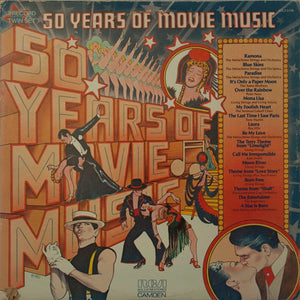 Various : 50 Years Of Movie Music (2xLP, Comp)