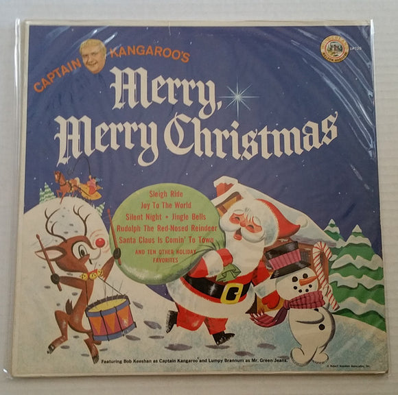 Captain Kangaroo, Mr. Green Jeans And The Sandpiper Chorus And Orchestra : Merry, Merry Christmas! From Captain Kangaroo (LP, Album)